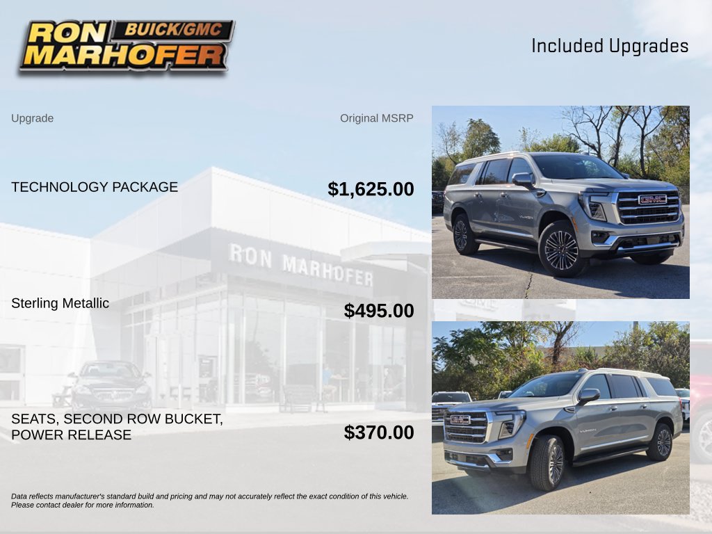 New 2027 GMC Yukon XL Elevation w/ Technology Package AWD/4WD image 7