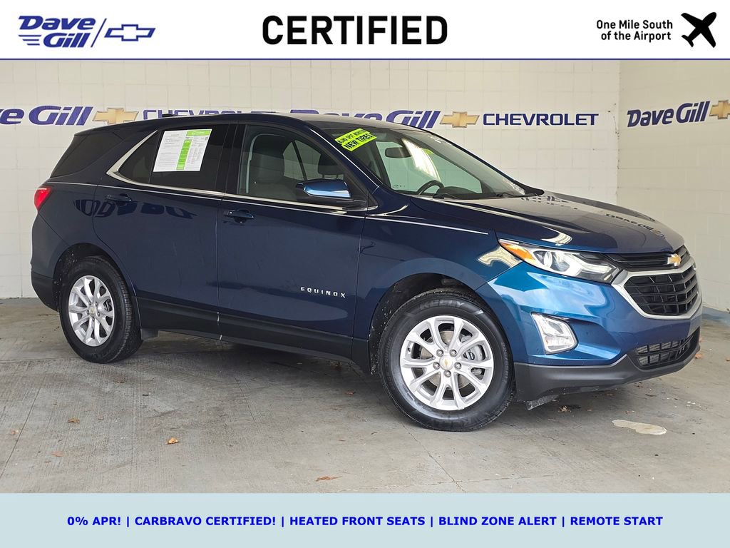 Certified 2020 Chevrolet Equinox LT w/ Driver Convenience Package