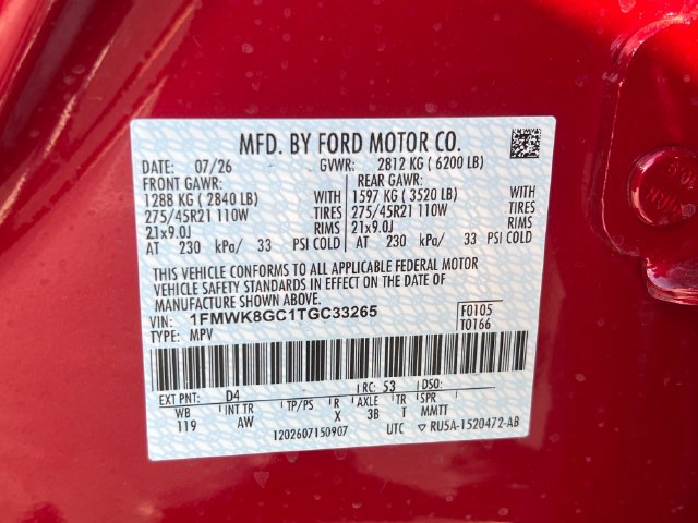 New 2026 Ford Explorer ST w/ Sun And Sound Package AWD/4WD image 22