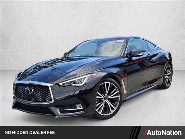 Used 2022 INFINITI Q60 3.0t Luxe w/ Essential Package RWD image 1