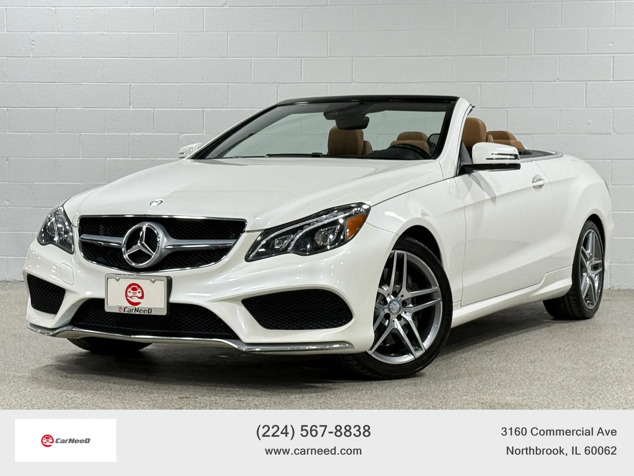 Used 2016 Mercedes-Benz E 550 E 550 Cabriolet 2D image 1