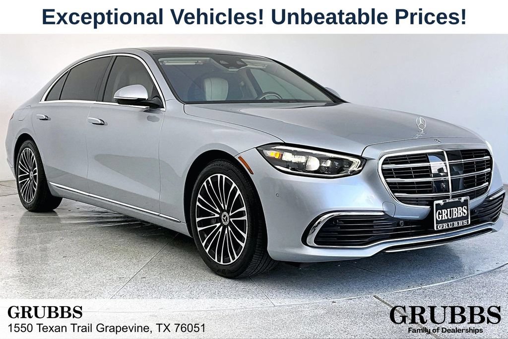 Used 2024 Mercedes-Benz S 580 4MATIC Sedan w/ Warmth & Comfort Package image 1