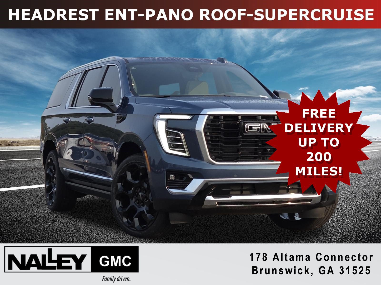 New 2026 GMC Yukon XL Denali w/ Denali Reserve Package