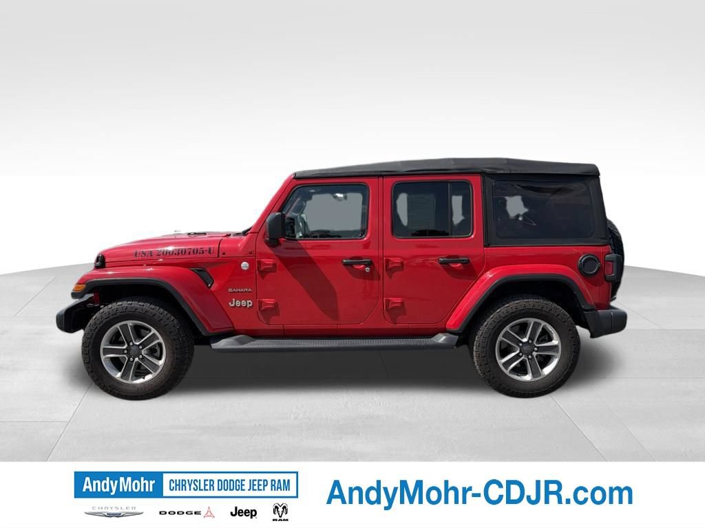 Used 2018 Jeep Wrangler Unlimited Sahara AWD/4WD image 4