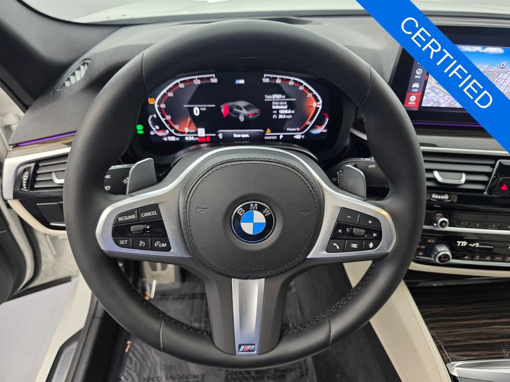 Certified 2023 BMW 540i w/ M Sport Package RWD image 19