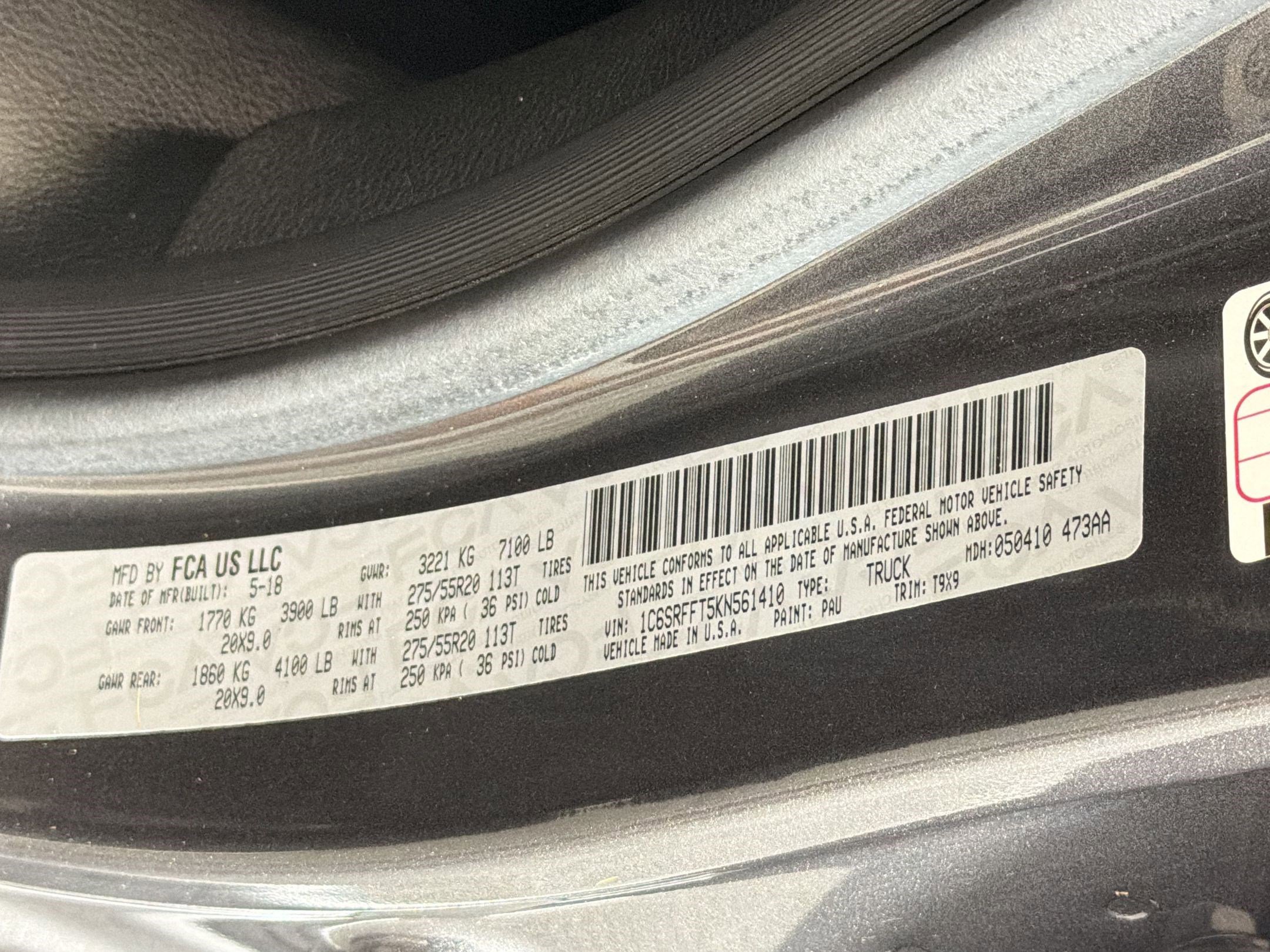 Used 2019 RAM 1500 Big Horn AWD/4WD image 19