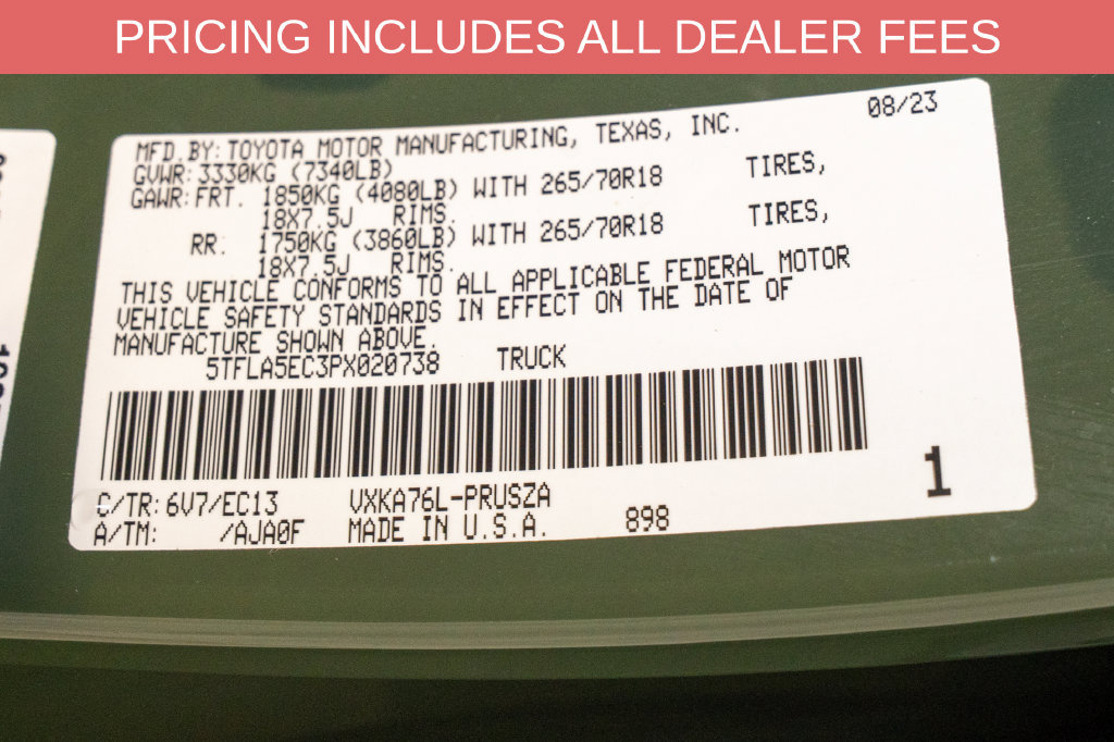 Used 2023 Toyota Tundra SR5 w/ SR5 Premium Package AWD/4WD image 19