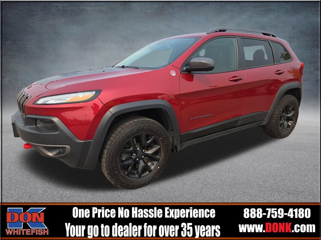 Used 2017 Jeep Cherokee Trailhawk w/ Comfort/Convenience Group AWD/4WD image 4