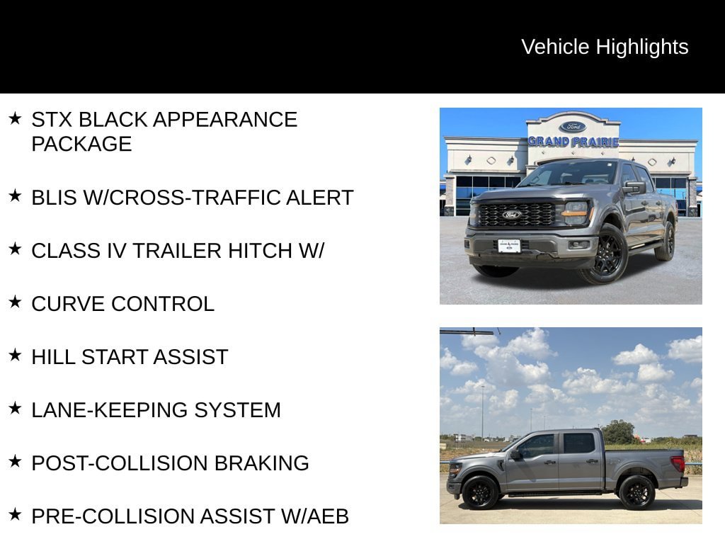 Certified 2024 Ford F150 STX w/ STX Black Appearance Package RWD image 5
