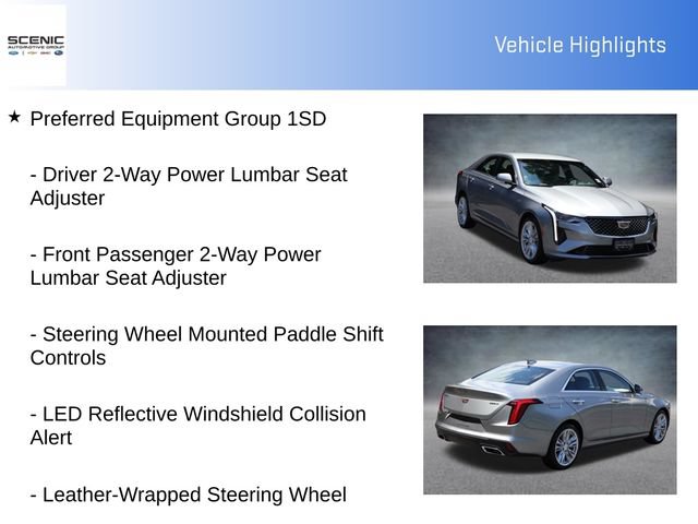 Used 2023 Cadillac CT4 Premium Luxury w/ Climate Package RWD image 5