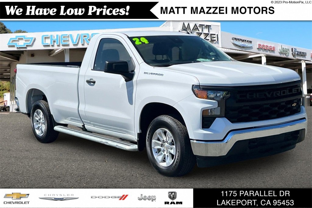 Used 2024 Chevrolet Silverado 1500 W/T w/ WT Fleet Convenience Package image 1