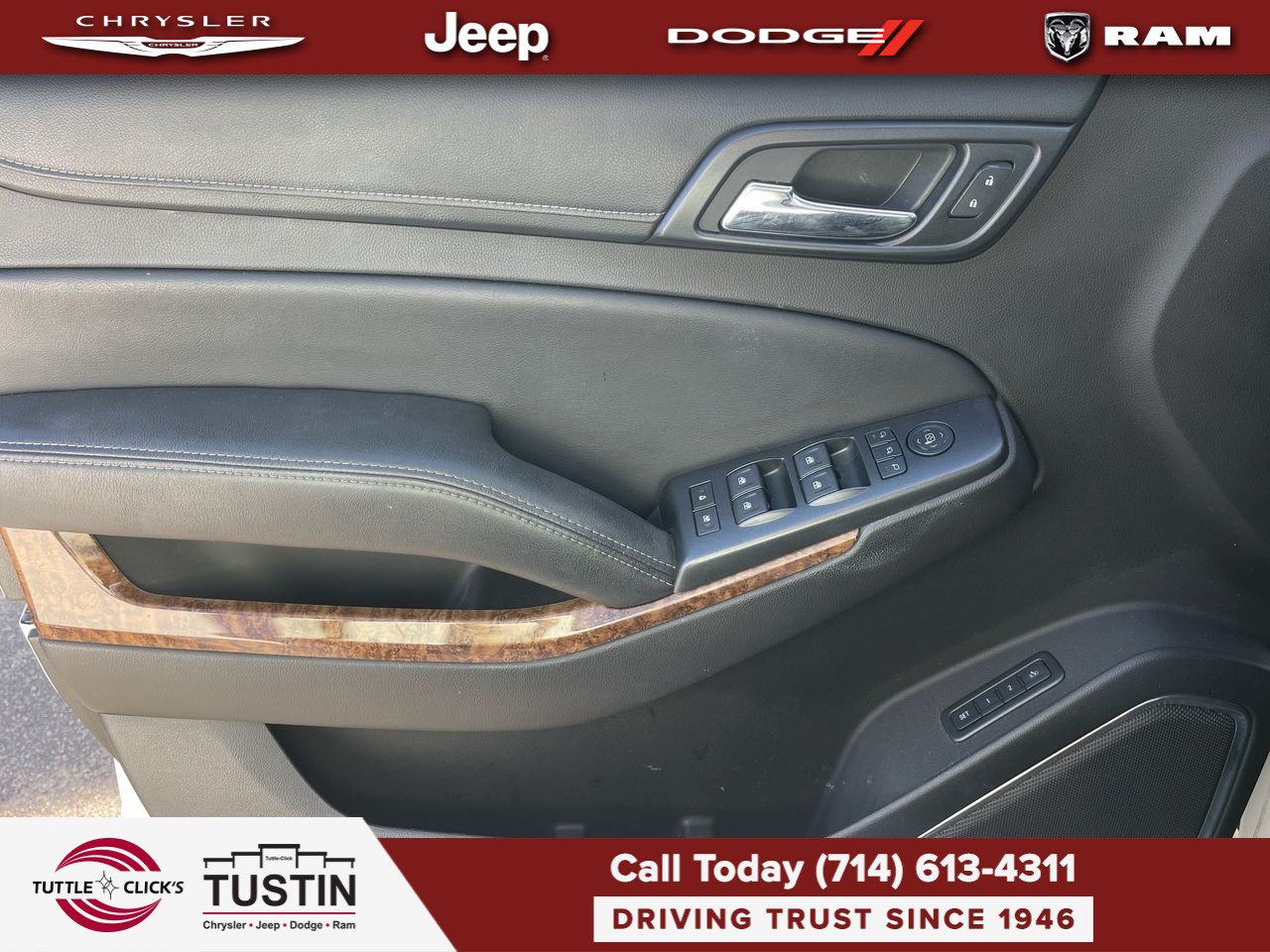 Used 2015 Chevrolet Tahoe LTZ w/ Max Trailering Package RWD image 21