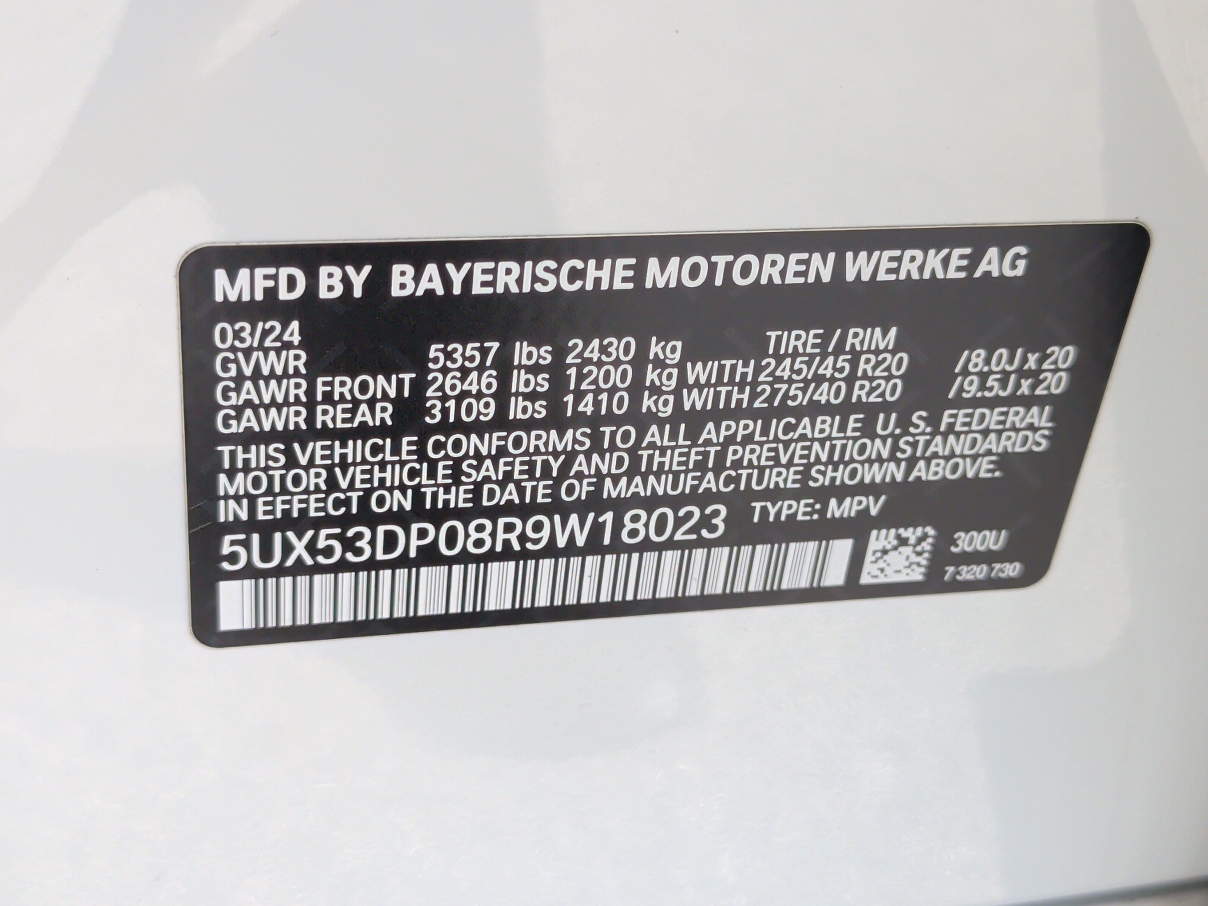 Certified 2024 BMW X3 xDrive30i w/ Premium Package AWD/4WD image 40