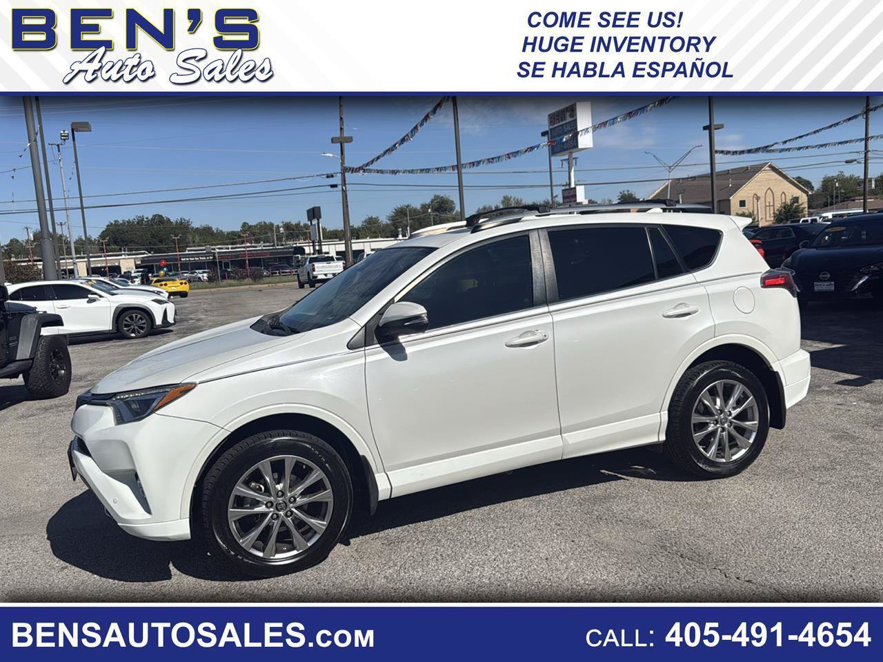 Used 2018 Toyota RAV4 Platinum FWD image 1