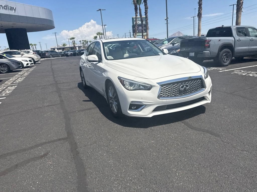 Used 2024 INFINITI Q50 Luxe RWD image 4