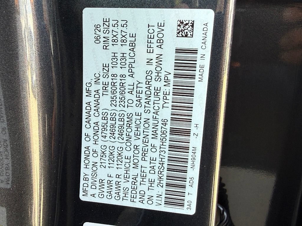 Certified 2026 Honda CR-V EX-L image 27