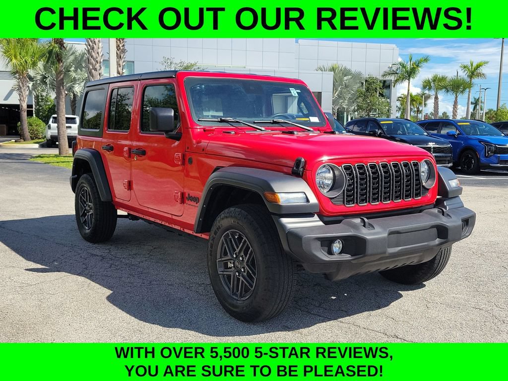 Used 2025 Jeep Wrangler Unlimited Sport AWD/4WD image 3
