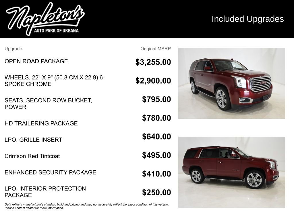 Used 2016 GMC Yukon SLT w/ Open Road Package AWD/4WD image 27