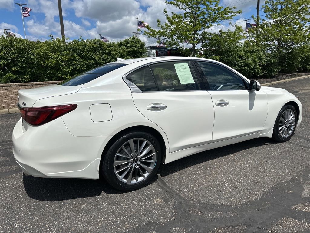 Certified 2023 INFINITI Q50 Luxe w/ Cargo Package AWD/4WD image 9