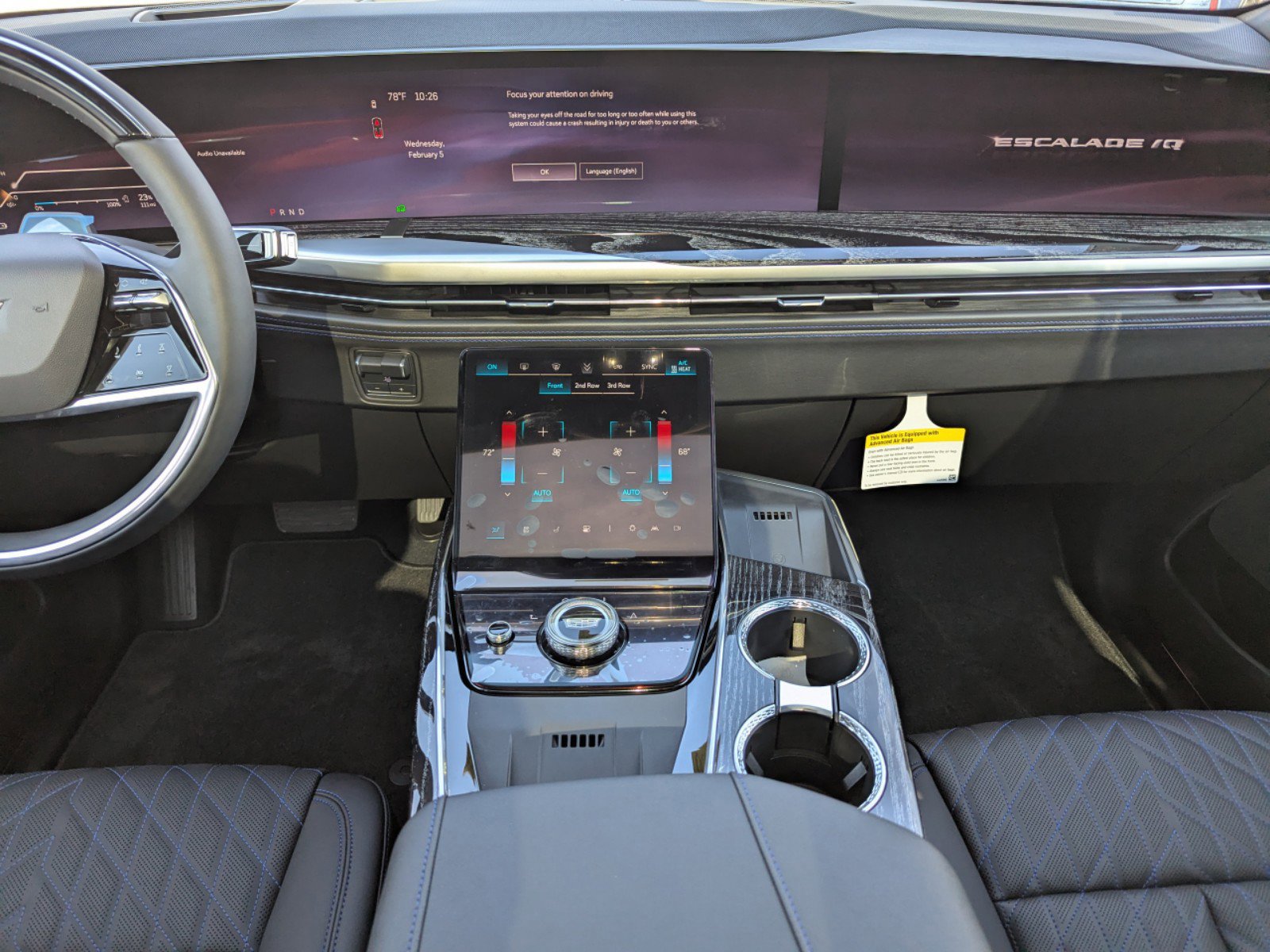 New 2025 Cadillac Escalade IQ Luxury 1 w/ Smart Trailering package AWD/4WD image 15