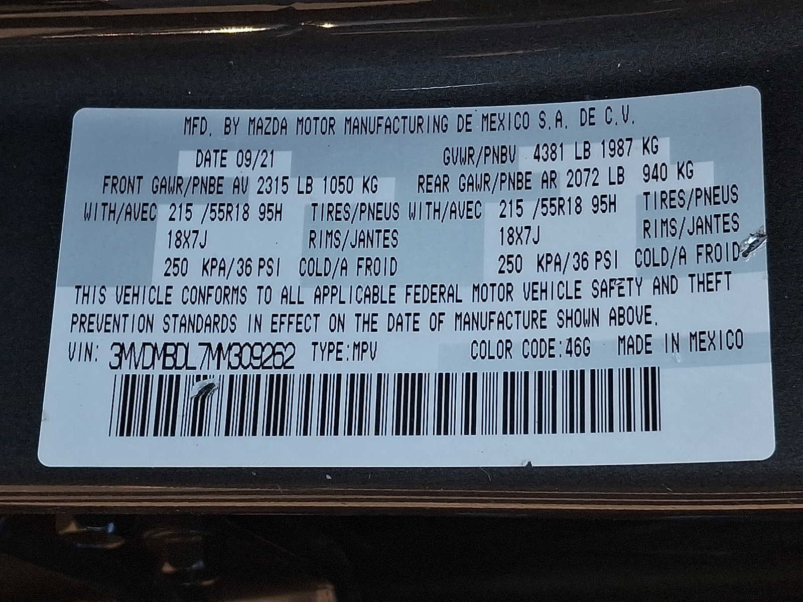 Used 2021 MAZDA CX-30 AWD 2.5 S w/ Premium Package image 26