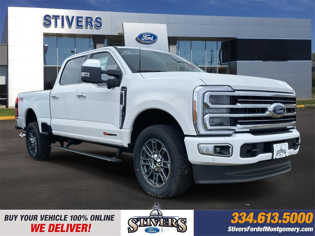 New 2025 Ford F350 Platinum w/ Platinum Plus Package