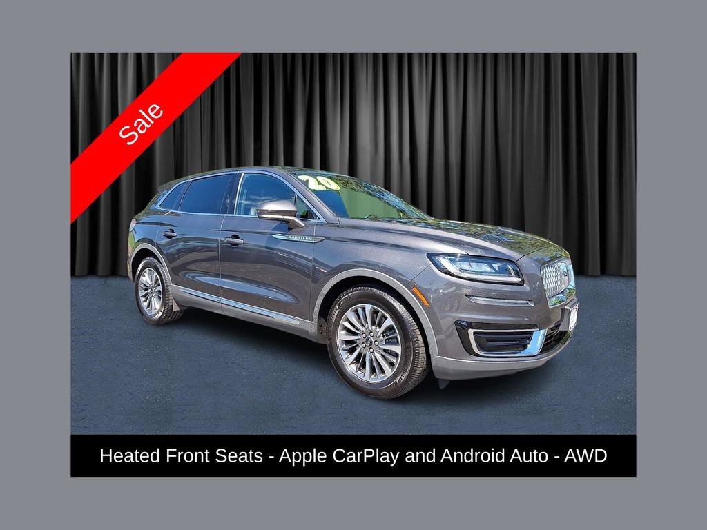 Used 2020 Lincoln Nautilus Premier w/ Equipment Group 101A