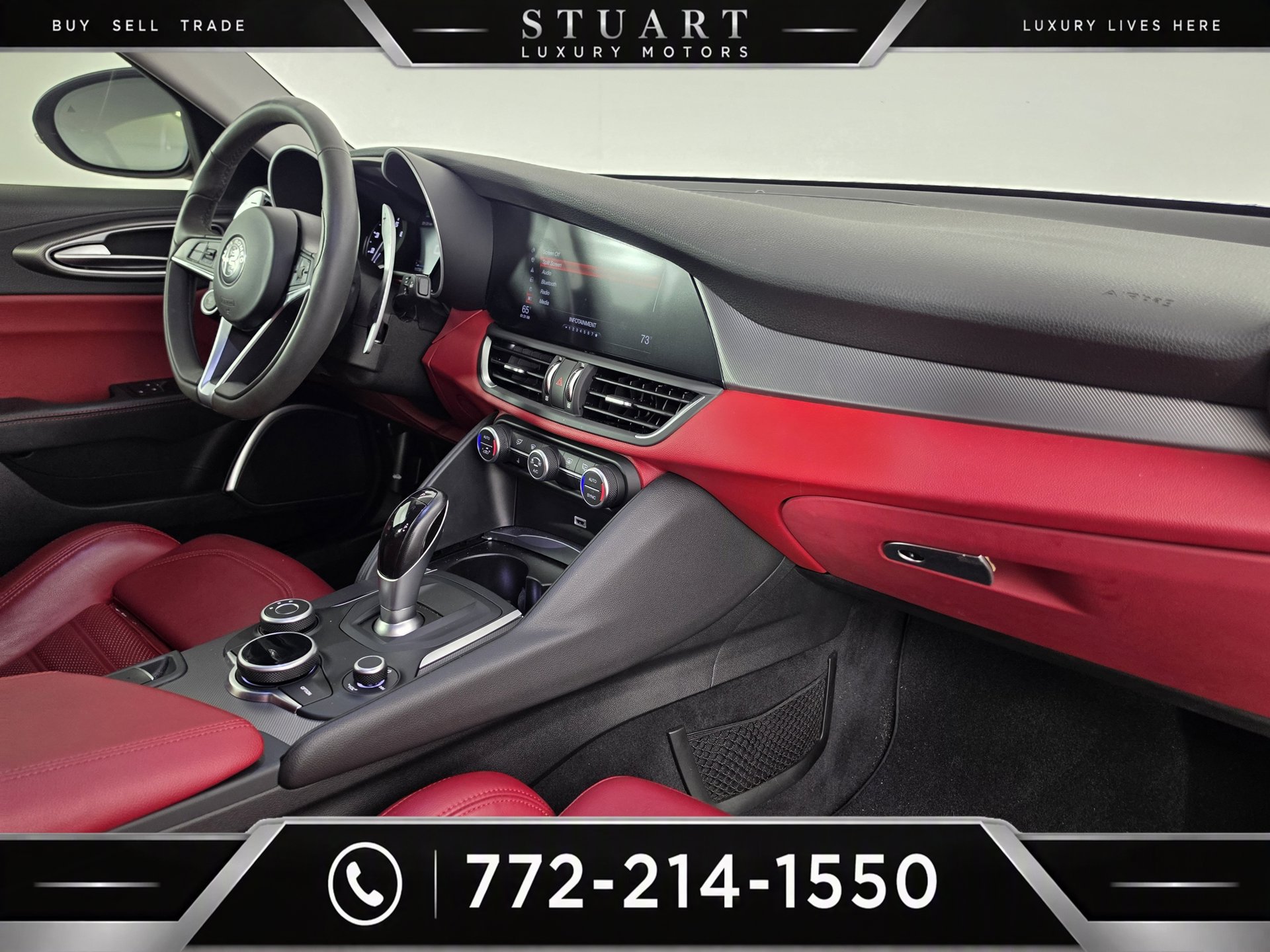 Used 2019 Alfa Romeo Giulia Ti Sport w/ Quick Order Package 22U Sport RWD image 31