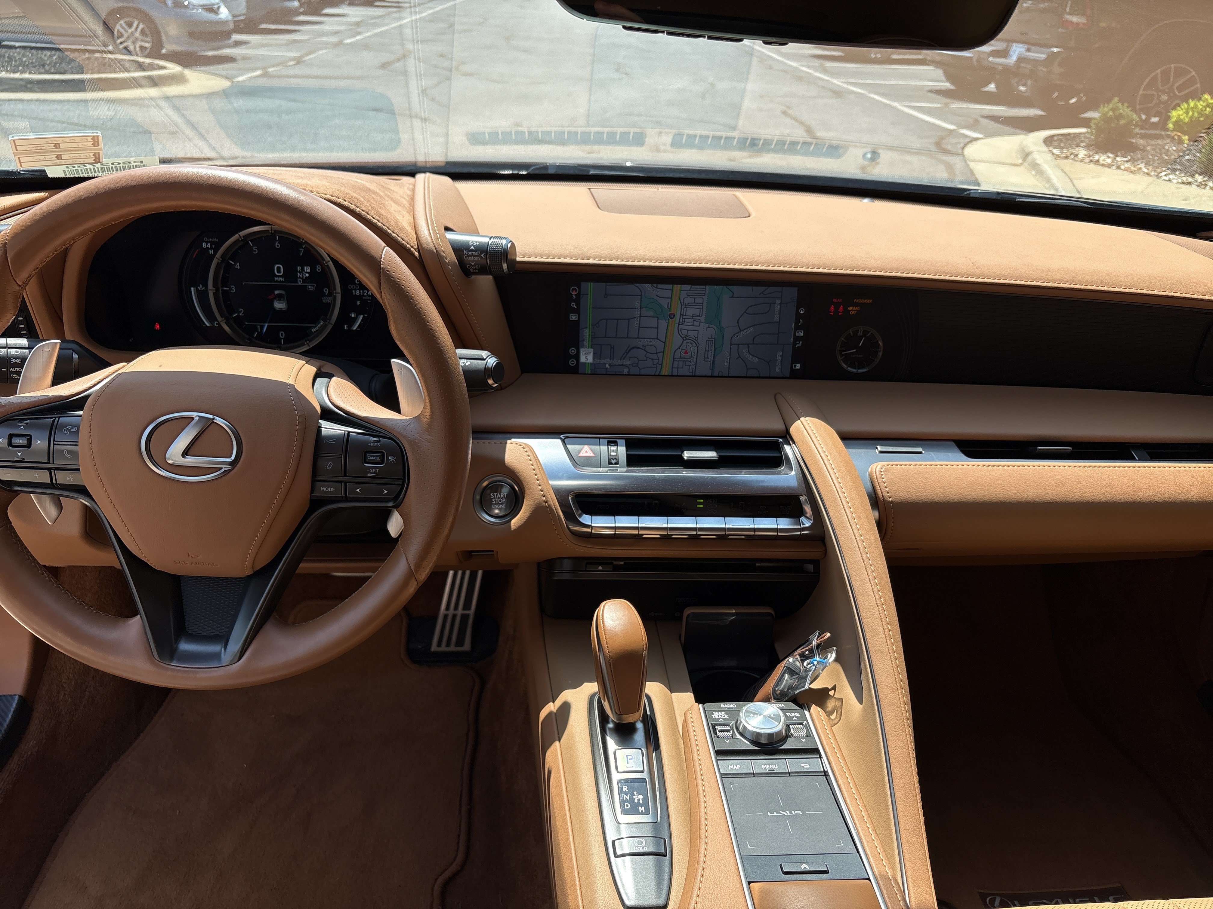 Certified 2021 Lexus LC 500 Convertible w/ Touring Package RWD image 28