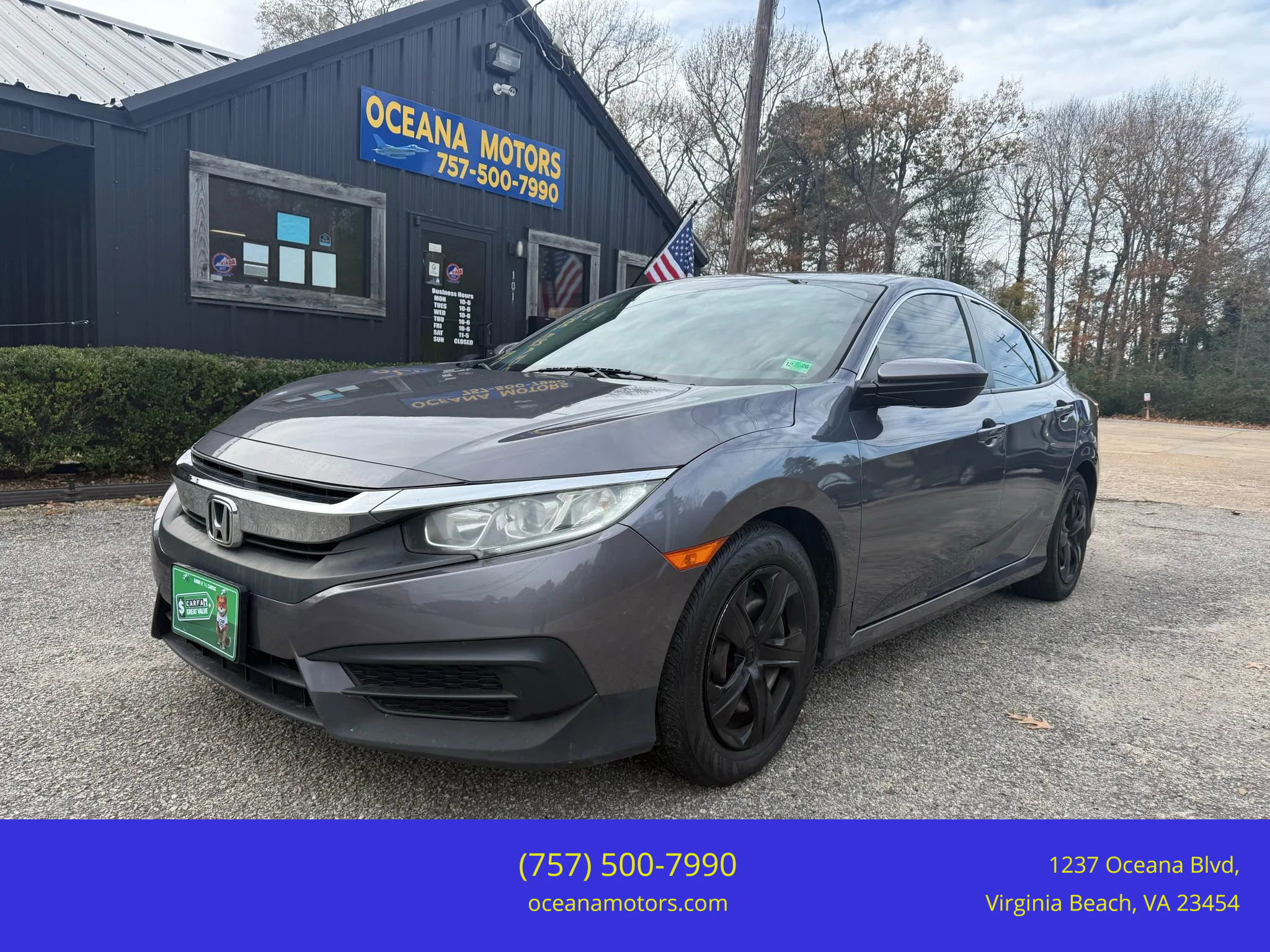 Used 2018 Honda Civic LX image 1