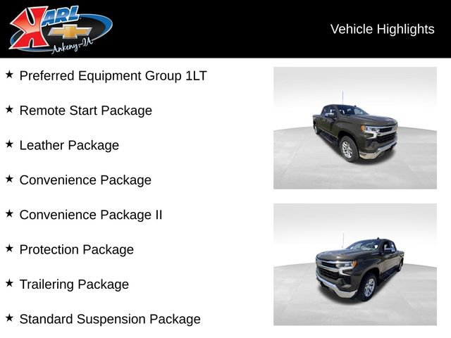 Used 2023 Chevrolet Silverado 1500 LT w/ Convenience Package II AWD/4WD image 2