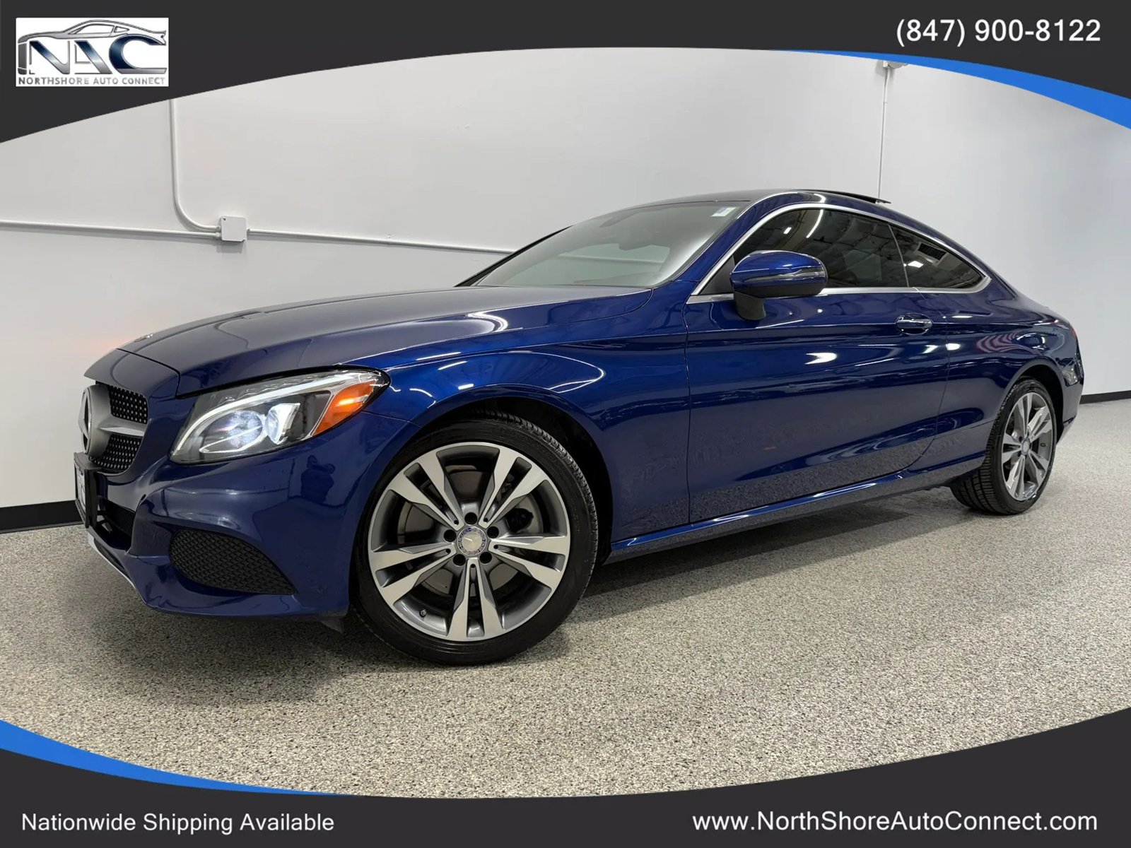 Used 2017 Mercedes-Benz C 300 4MATIC Coupe
