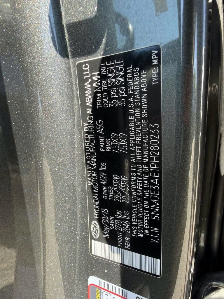 Certified 2023 Hyundai Tucson Limited FWD image 14