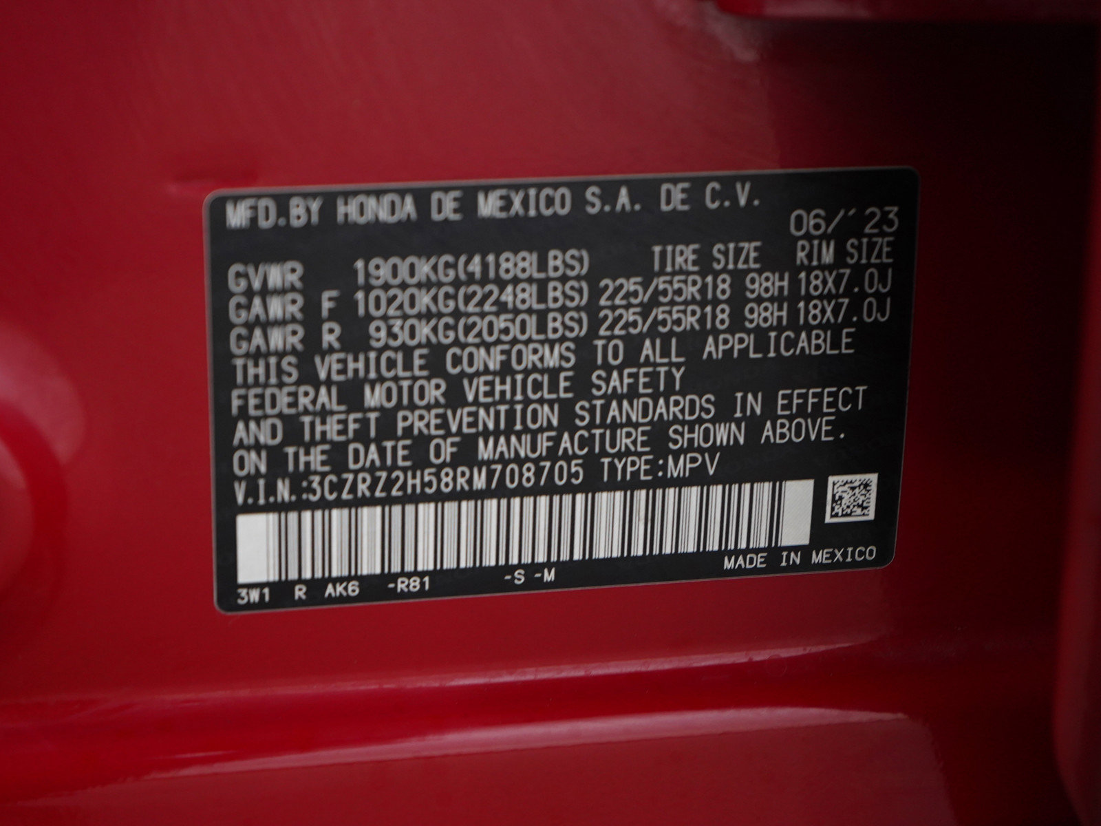 Used 2024 Honda HR-V Sport image 28