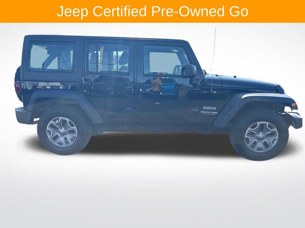 Certified 2018 Jeep Wrangler Unlimited Sport w/ Connectivity Group image 2