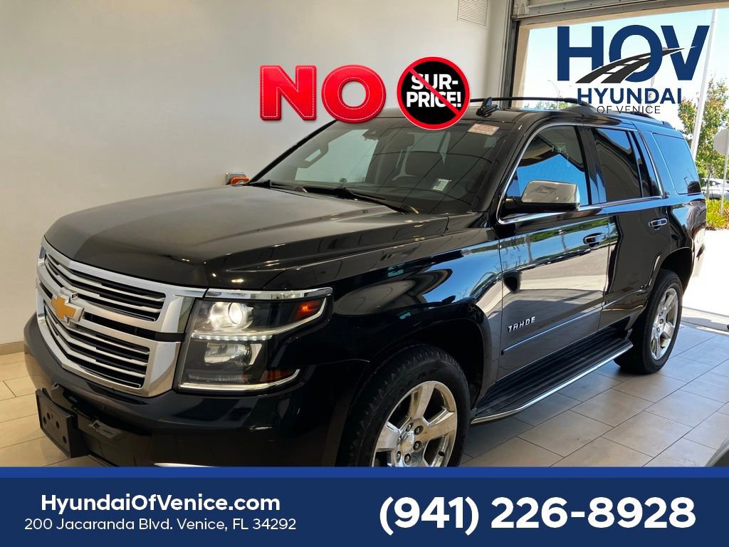 Used 2016 Chevrolet Tahoe LTZ AWD/4WD image 3