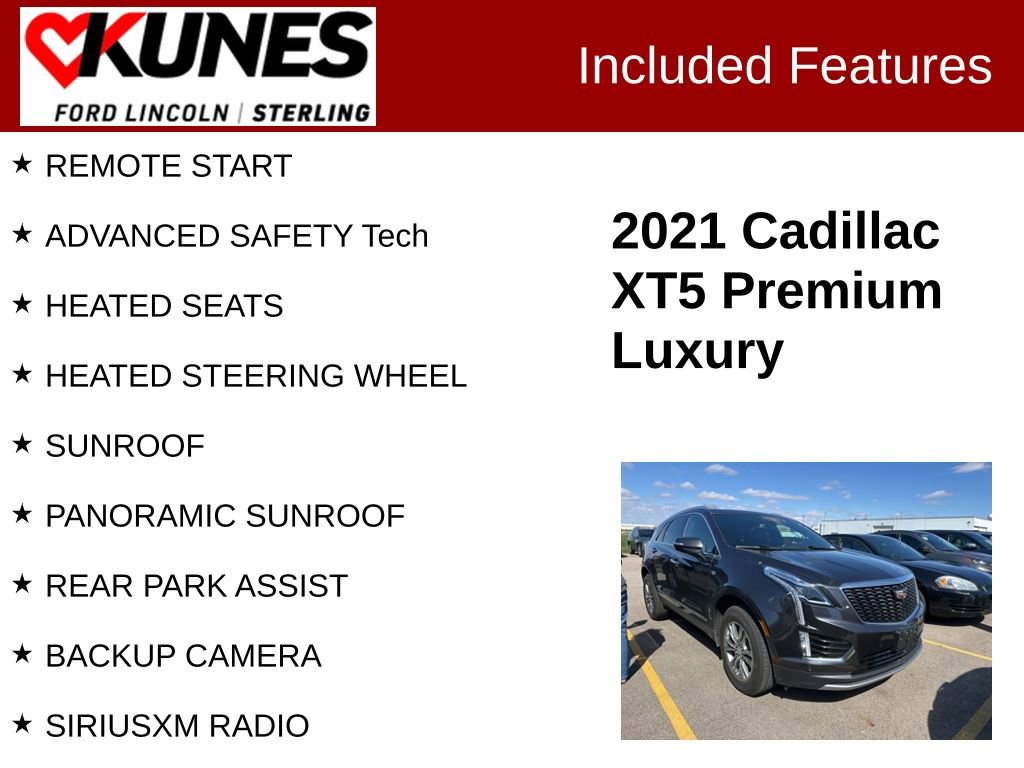 Used 2021 Cadillac XT5 Premium Luxury image 2