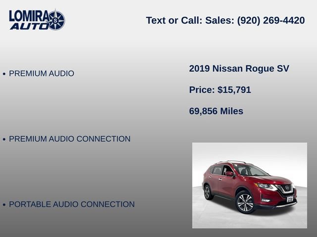 Used 2019 Nissan Rogue SV AWD/4WD image 14