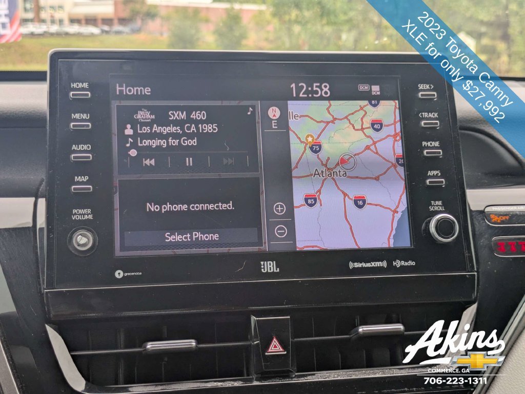 Used 2023 Toyota Camry XLE w/ Navigation Package FWD image 23
