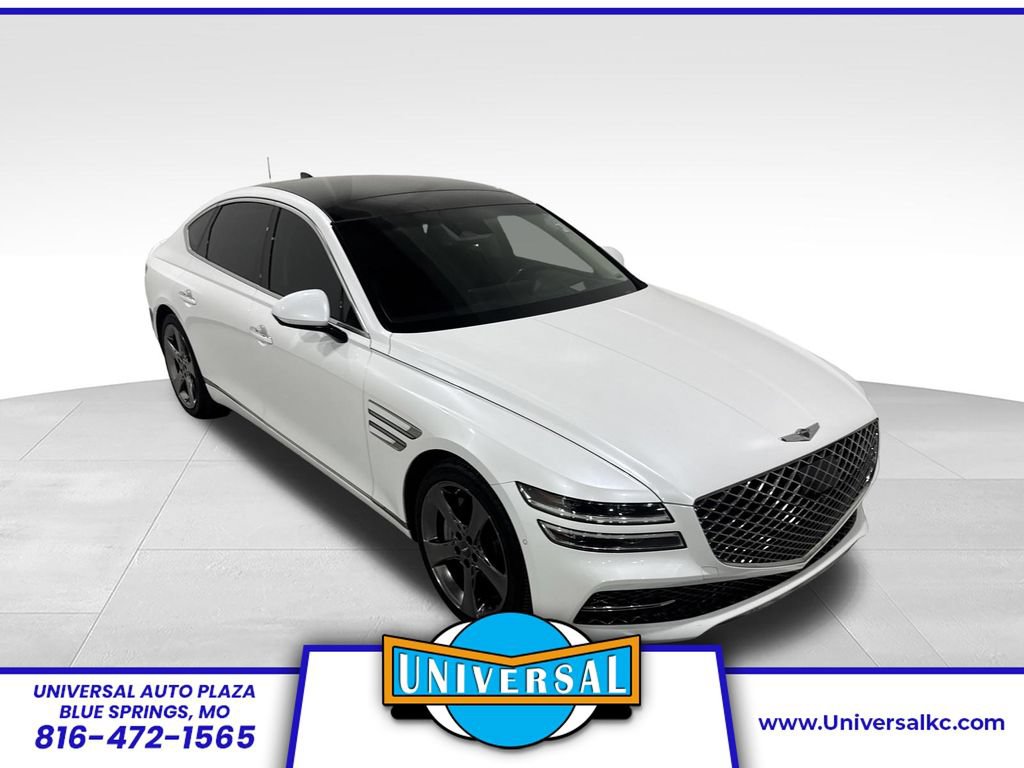Used 2021 Genesis G80 3.5T w/ Prestige Package AWD/4WD image 1