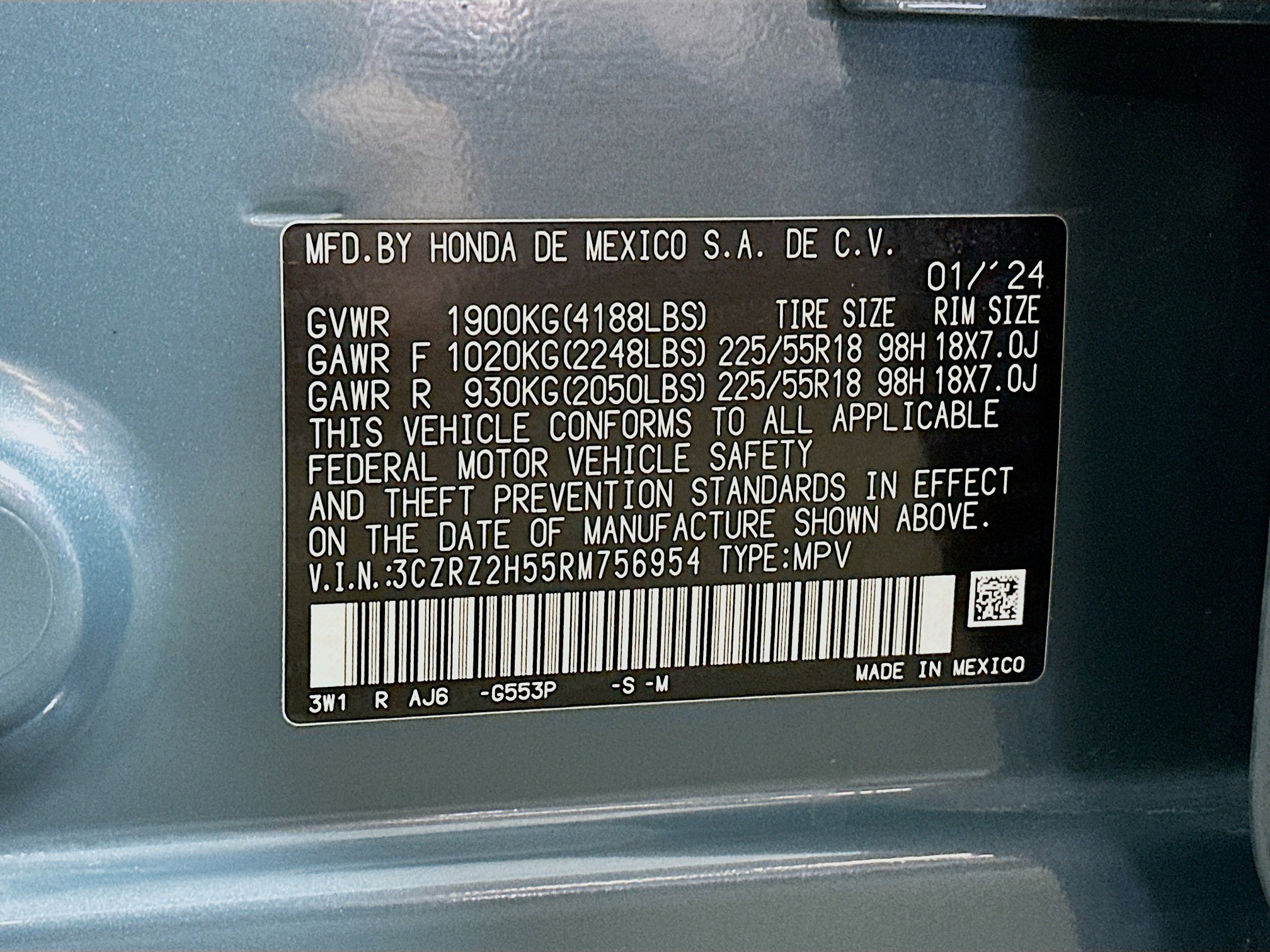 Used 2024 Honda HR-V Sport image 30