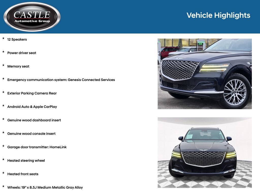 Used 2024 Genesis GV80 2.5T AWD/4WD image 8