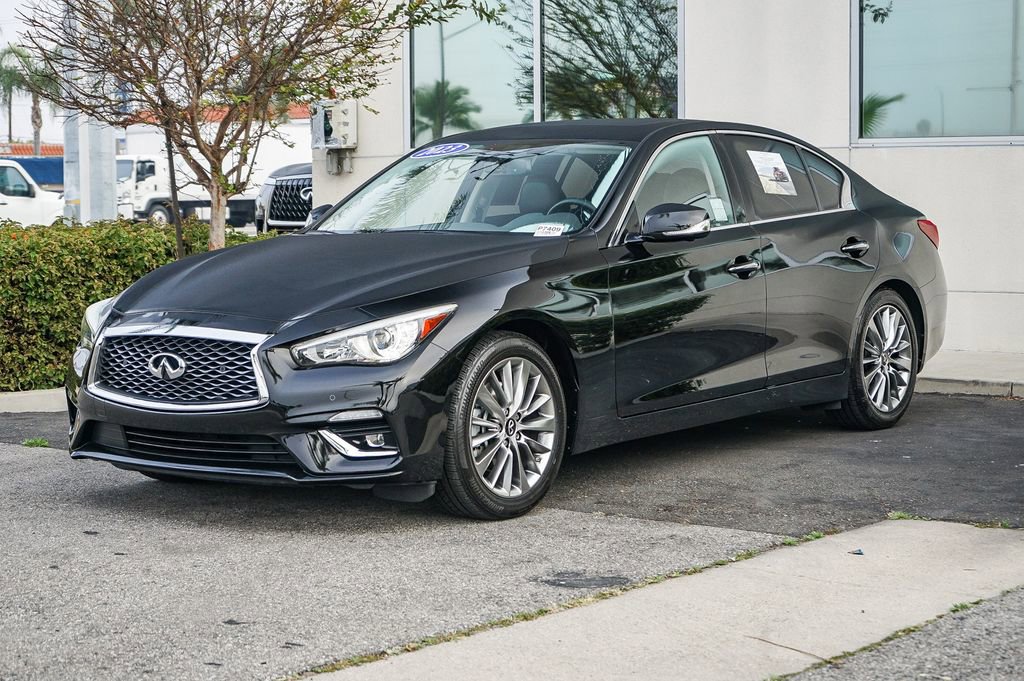 Certified 2023 INFINITI Q50 Luxe w/ Cargo Package image 3