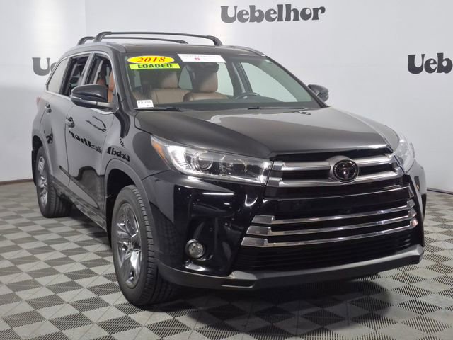 Certified 2018 Toyota Highlander Limited Platinum image 1