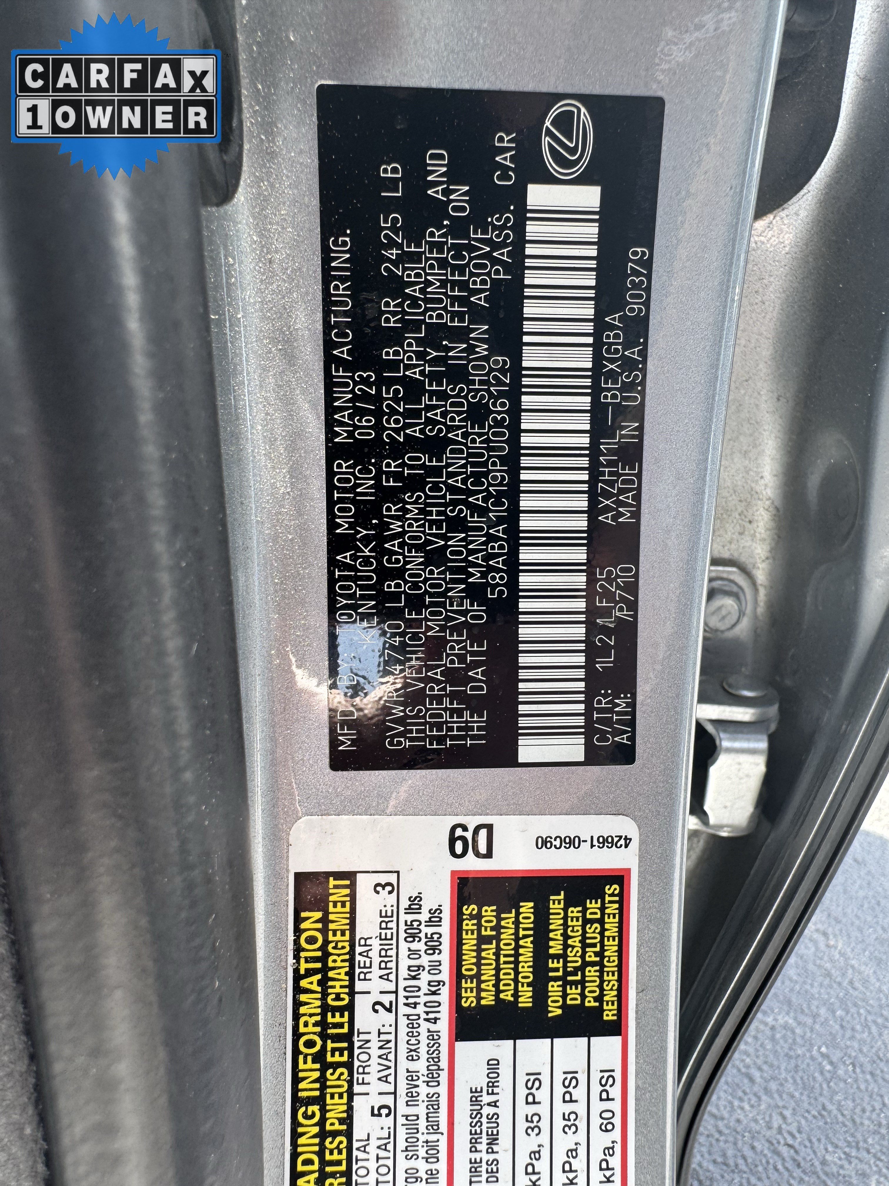 Used 2023 Lexus ES 300h F Sport FWD image 37