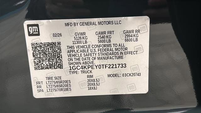 New 2026 Chevrolet Silverado 2500 LTZ w/ Trail Boss Package image 45