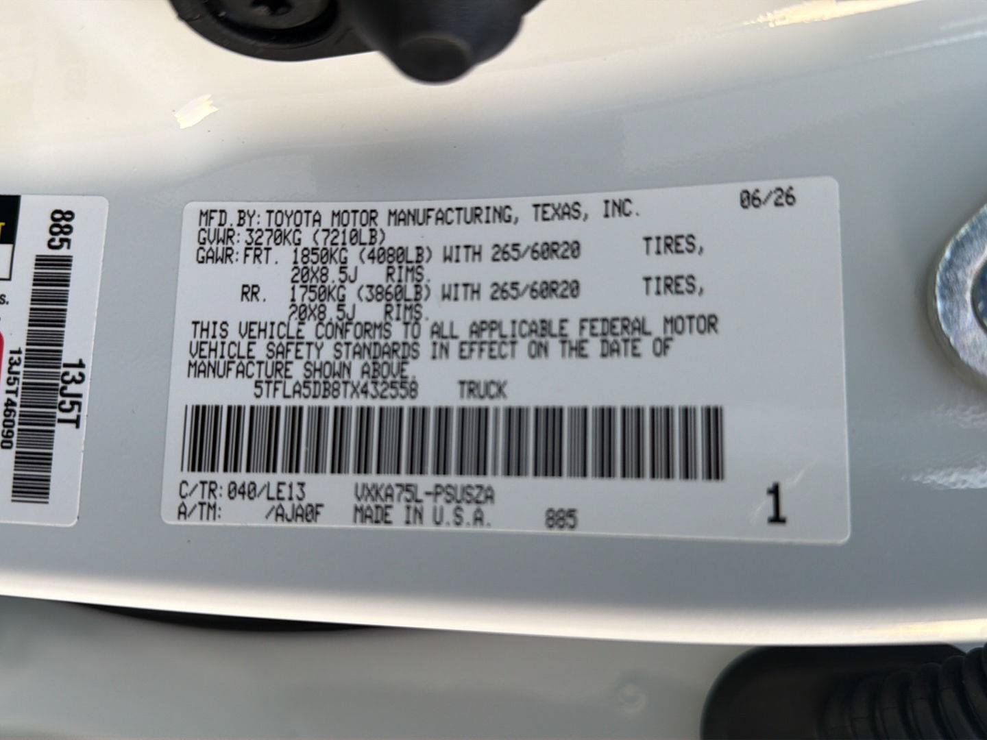 New 2026 Toyota Tundra SR5 AWD/4WD image 35