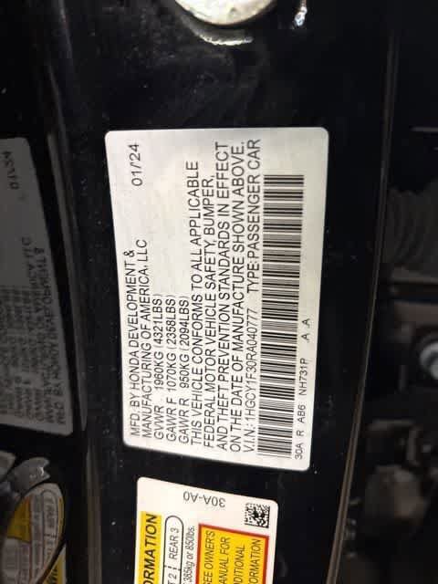 Used 2024 Honda Accord EX image 5