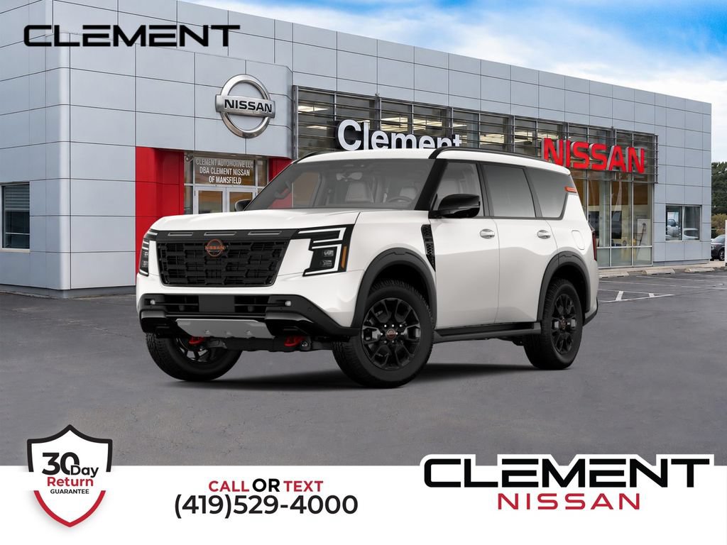 New 2026 Nissan Armada PRO-4X w/ Captain's Chari Seat Package AWD/4WD 360° Tour