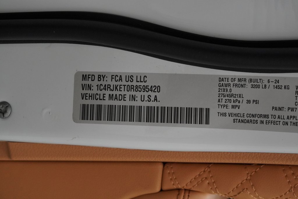 Certified 2024 Jeep Grand Cherokee L Summit image 57